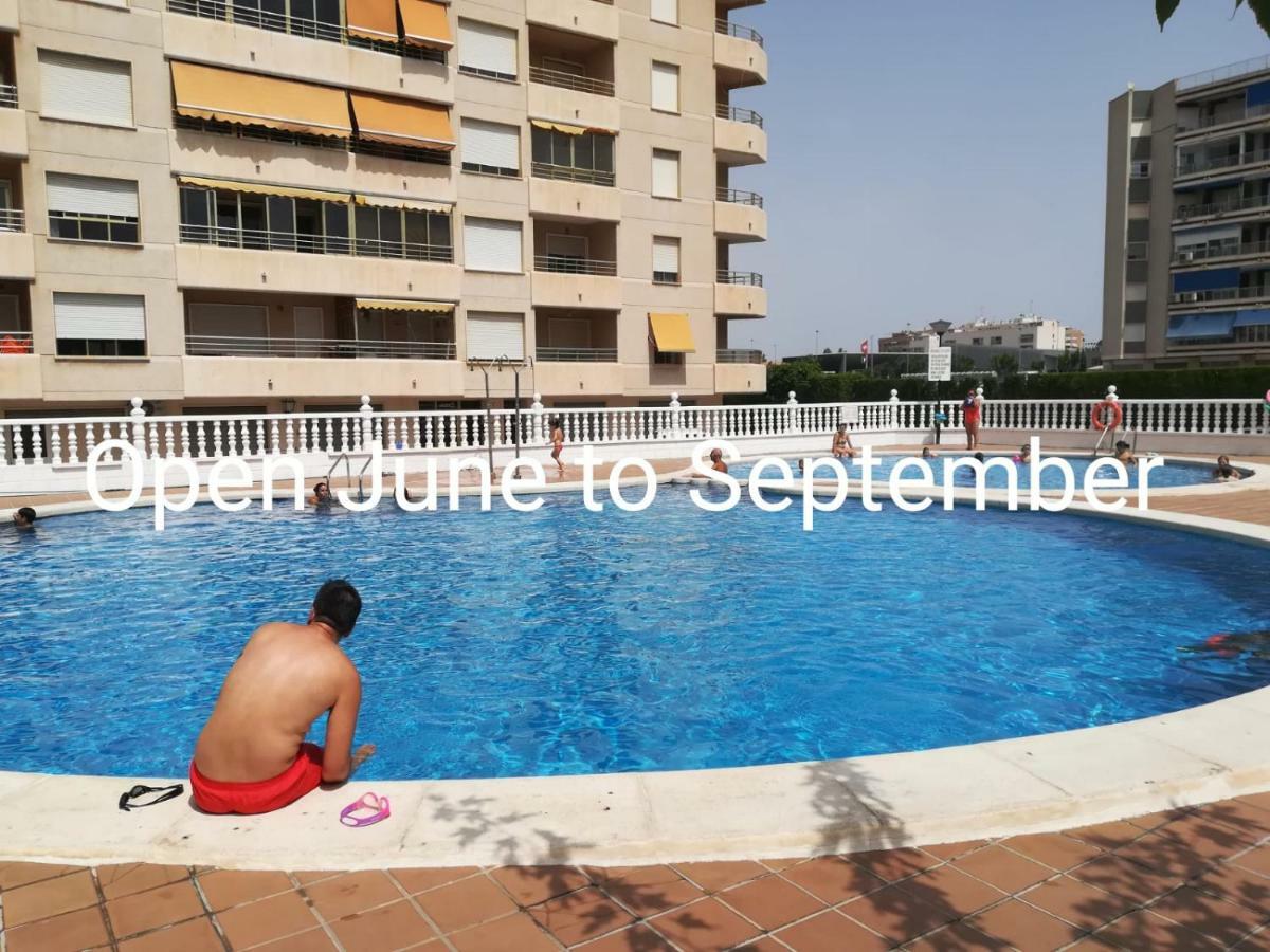 Playa 500M Y Centro Pueblo 600M, Piscina, 4 Clim, 2 Parkings Apartment Santa Pola Luaran gambar
