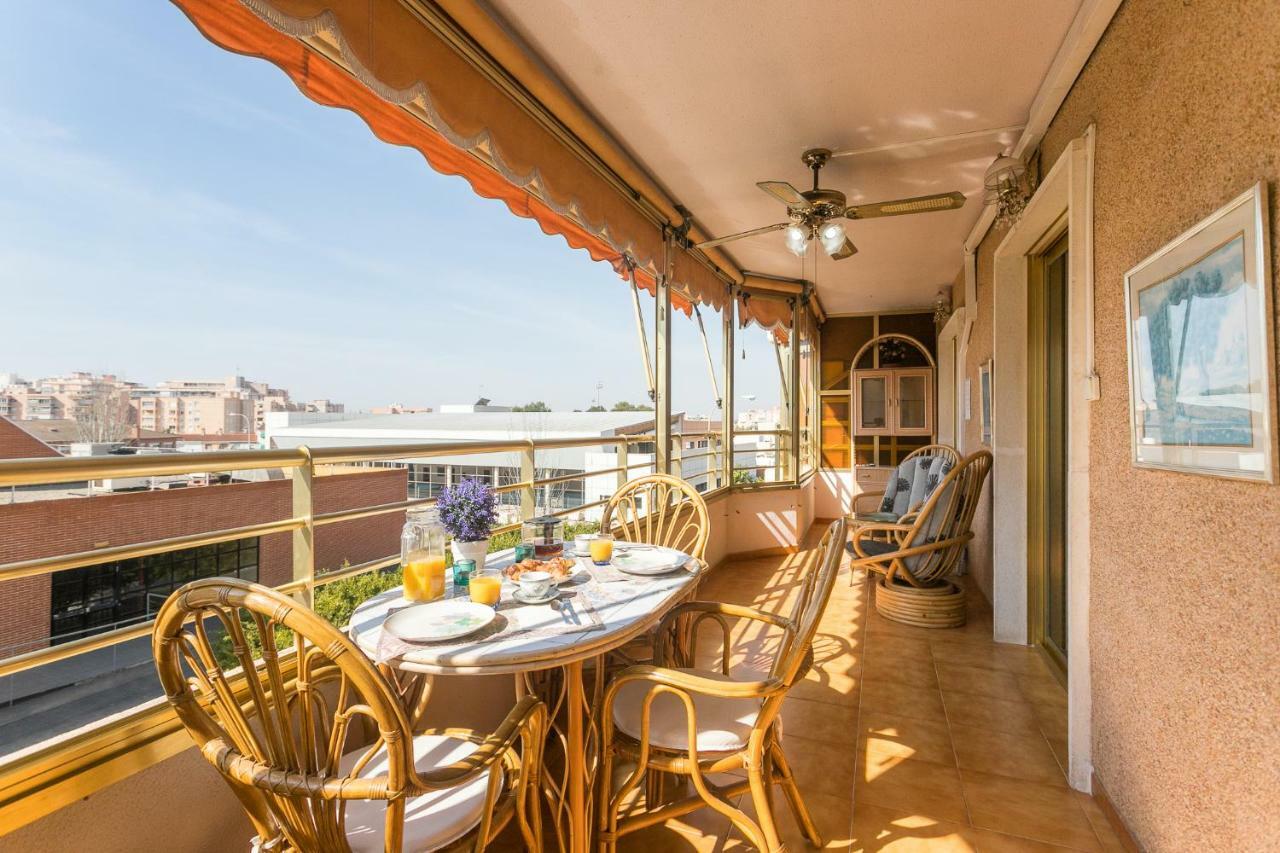 Playa 500M Y Centro Pueblo 600M, Piscina, 4 Clim, 2 Parkings Apartment Santa Pola Luaran gambar