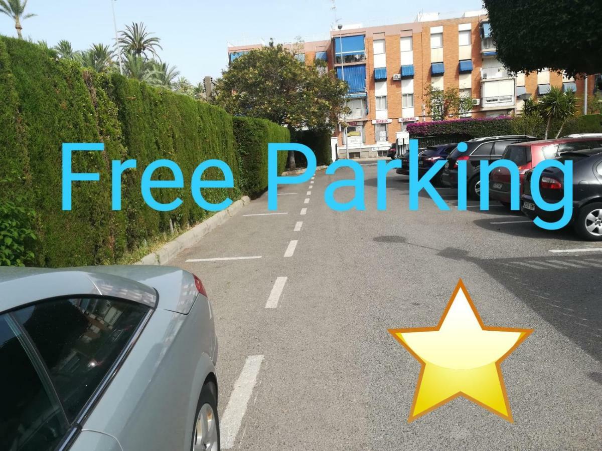 Playa 500M Y Centro Pueblo 600M, Piscina, 4 Clim, 2 Parkings Apartment Santa Pola Luaran gambar