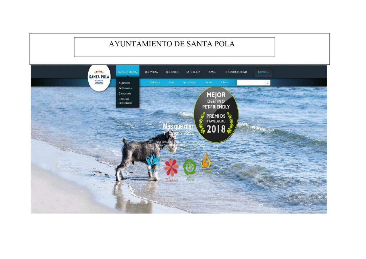 Playa 500M Y Centro Pueblo 600M, Piscina, 4 Clim, 2 Parkings Apartment Santa Pola Luaran gambar